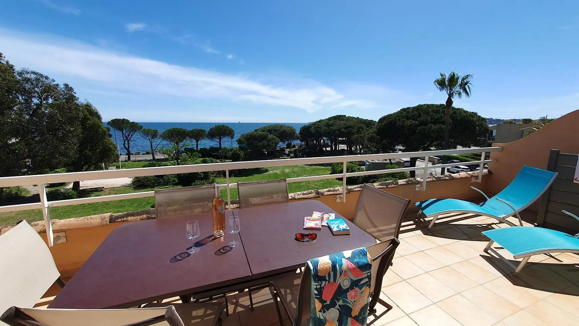 Les Rivages - 6-8P - Front De Mer, Piscine 0*, Les Issambres