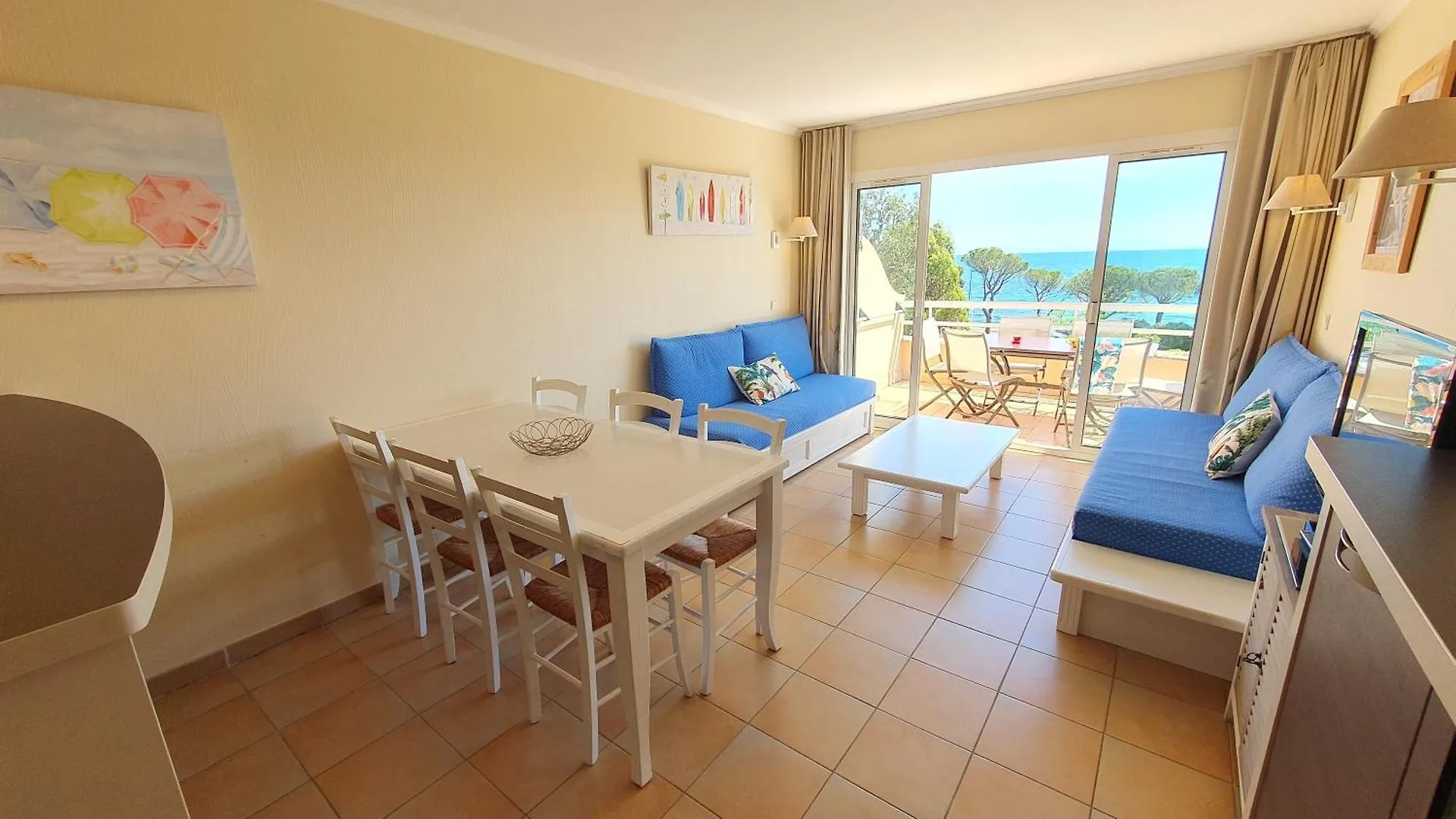 Les Rivages - 6-8P - Front De Mer, Piscine 0*, Les Issambres