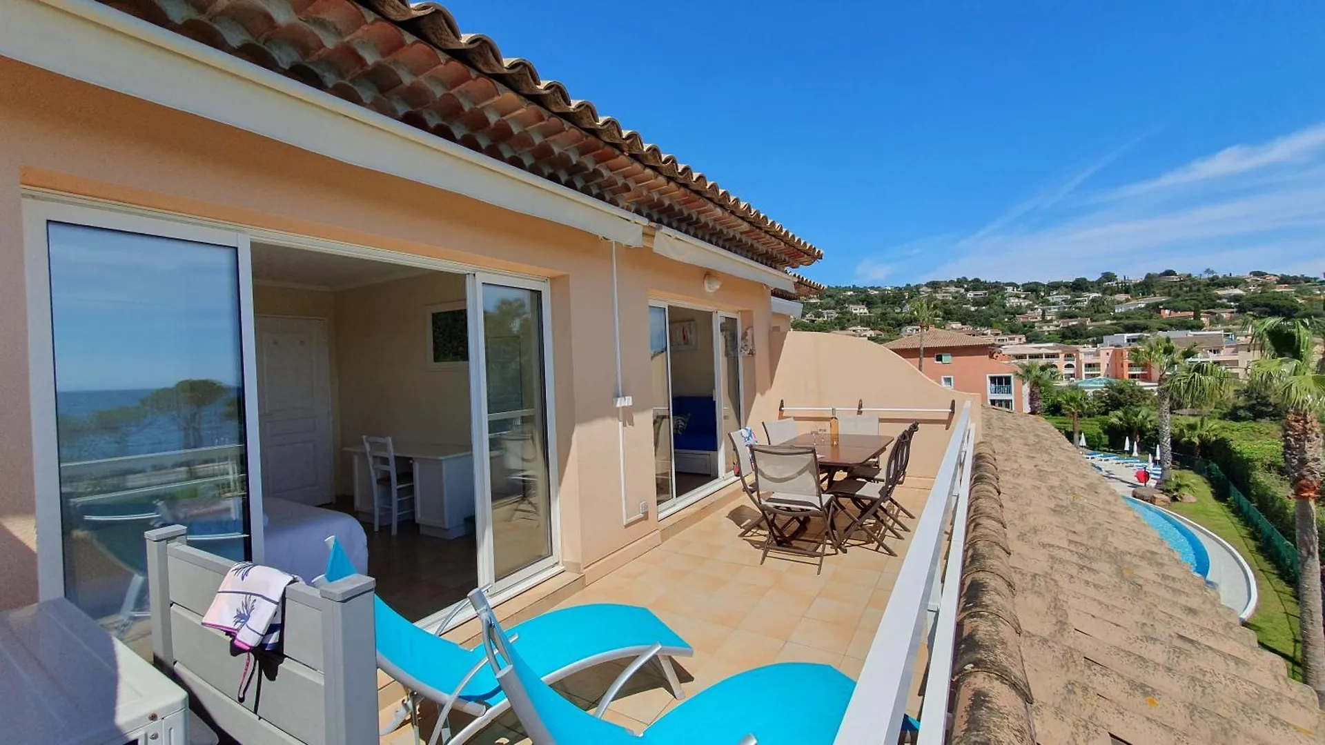 Les Rivages - 6-8P - Front De Mer, Piscine 0*, Les Issambres France